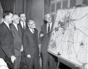 Early RTP planning in 1958.