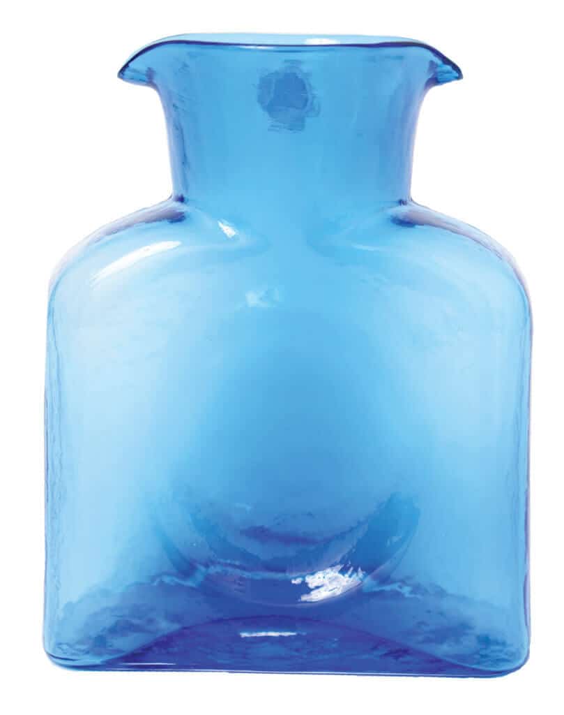 Blenko handcrafted bottle