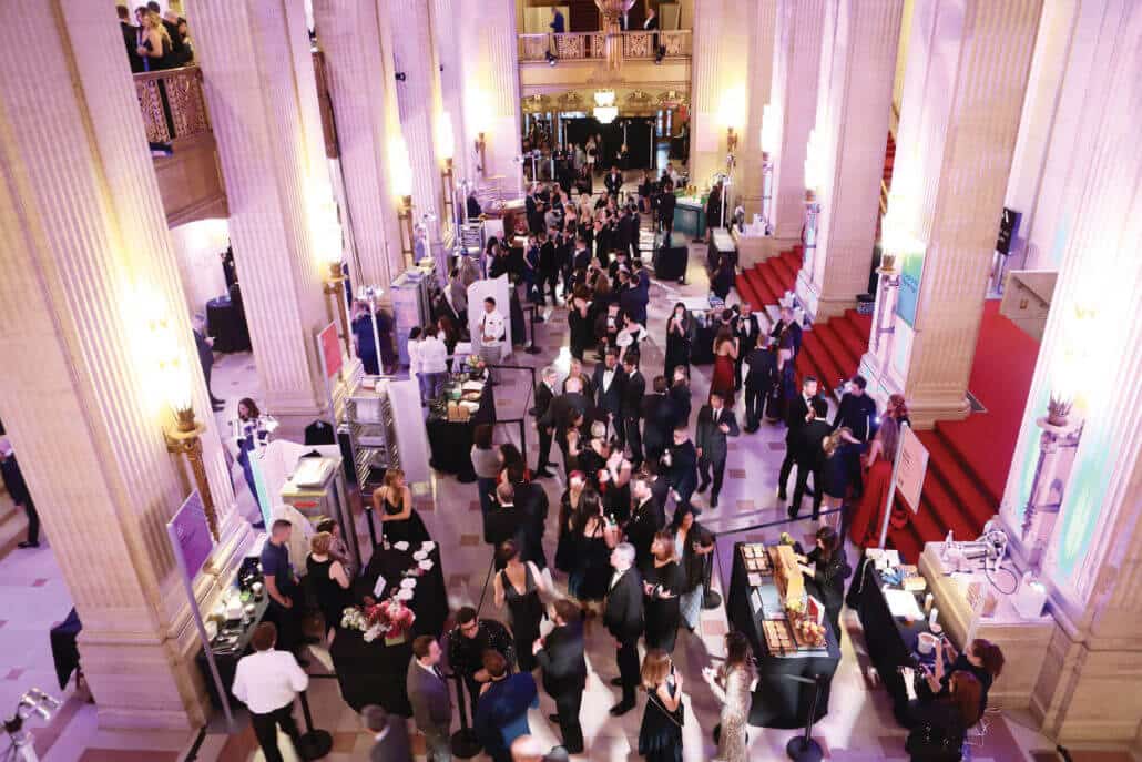 A view from above of the James Beard Foundation Awards Gala in Chicago on May 7.