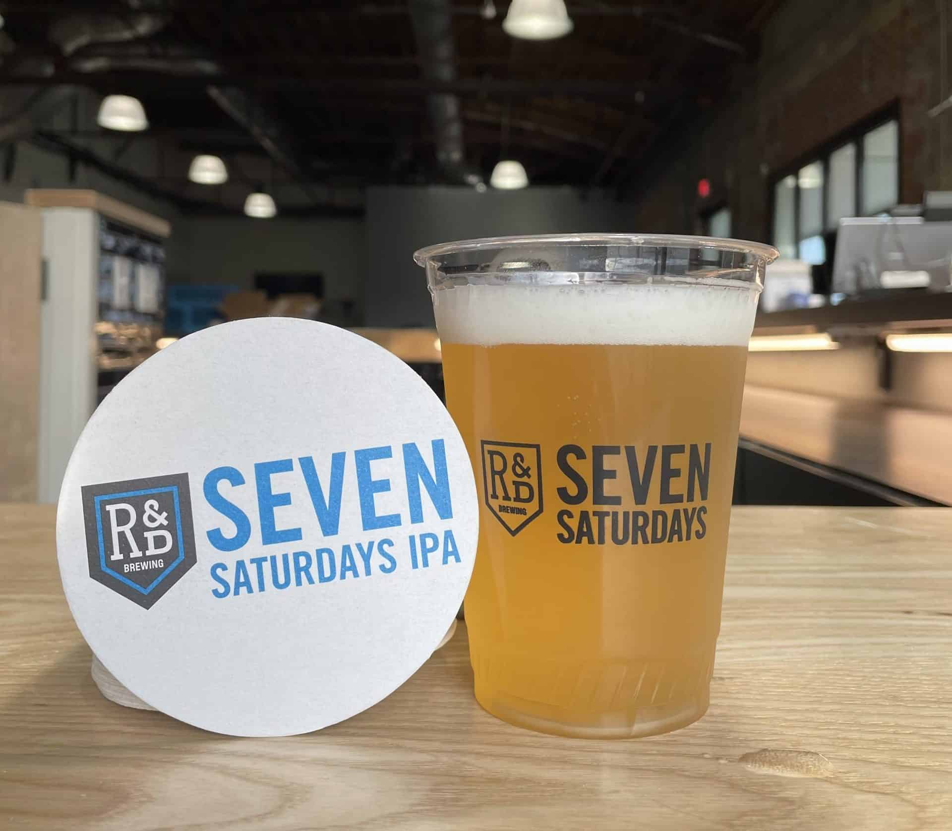 R&D Brewing Seven Saturdays Beer