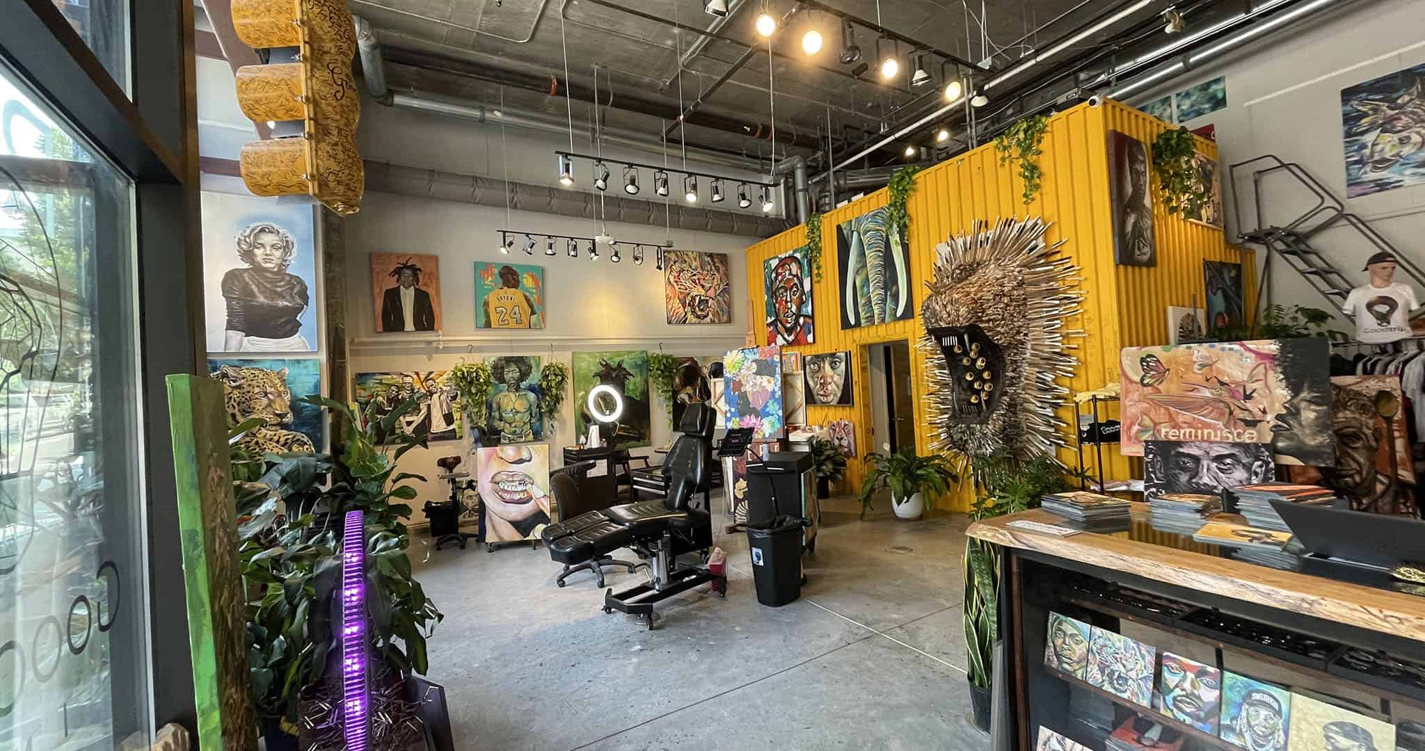 Shop for Art + Get a Tattoo at DTR's Good Trip Gallery