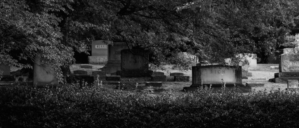 oakwood cemetery dark