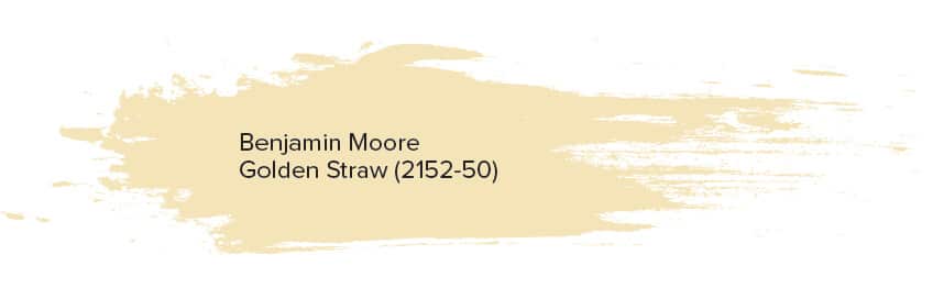 Benjamin Moore Golden Straw