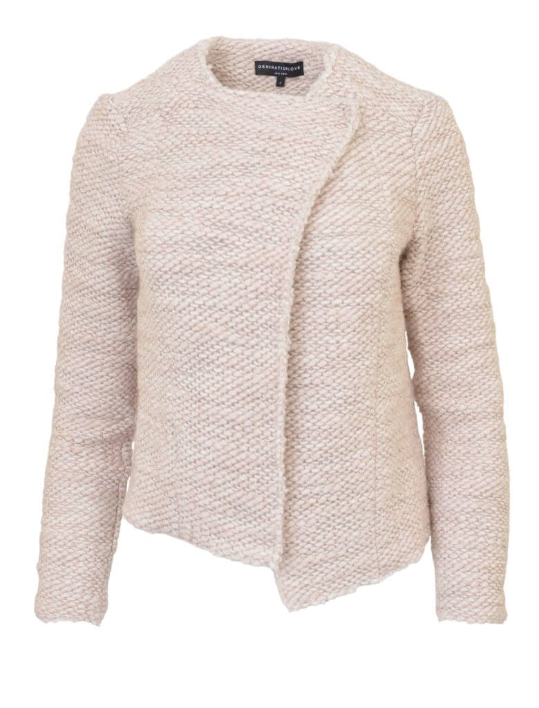 ￼Generation Love Brittany Boucle Jacket, $298; Uniquities