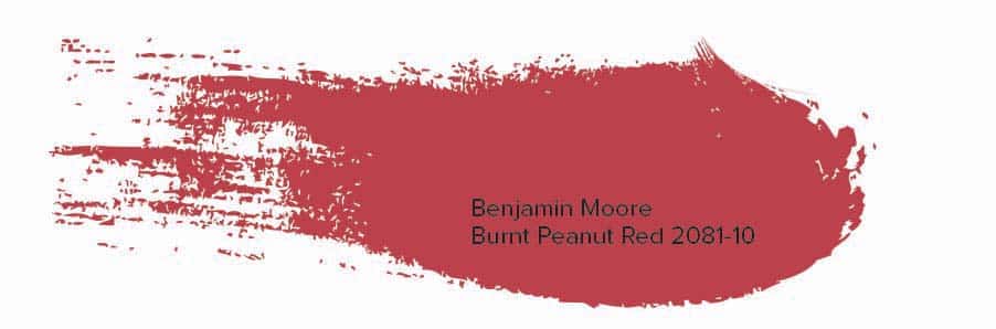 Benjamin Moore Burnt Peanut Red 2081-10