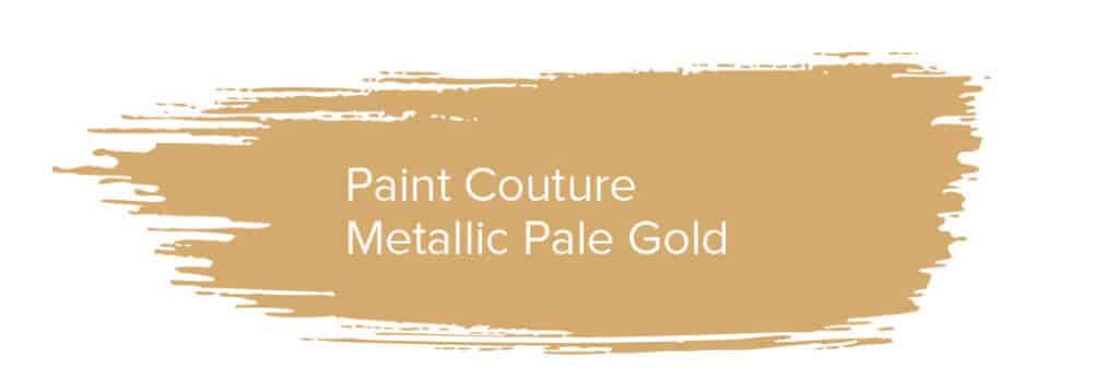 Paint Couture Metallic Pale Gold