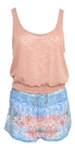 Project Social T smocked hem knit tank, $48; Feathersby Tolani shorts, $74; both from South Moon Under