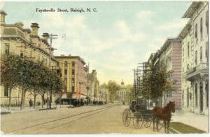 Postcard of Fayetteville Street