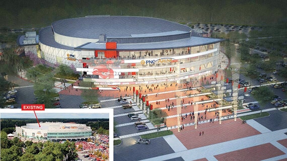 Proposed renovation of PNC Arena