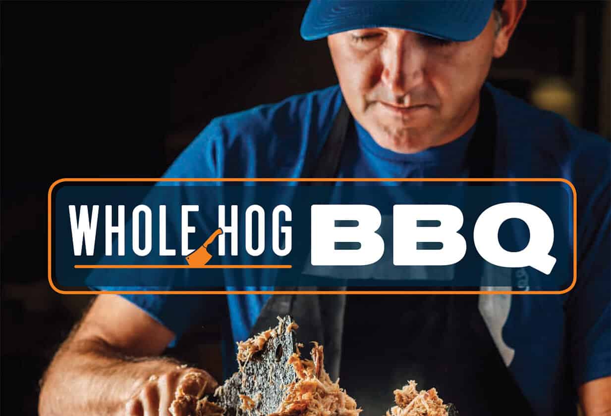 Whole Hog BBQ cookbook by renowned pitmaster Sam Jones