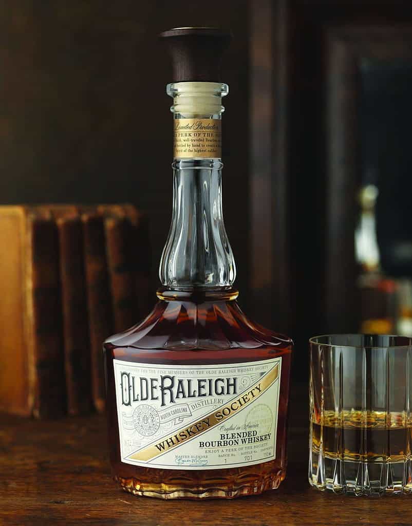 Olde Raleigh Distillery whiskey