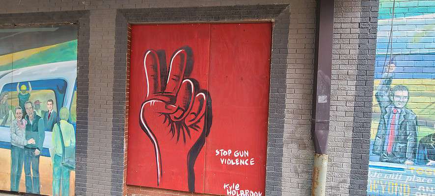 Stop Gun Violence Mural