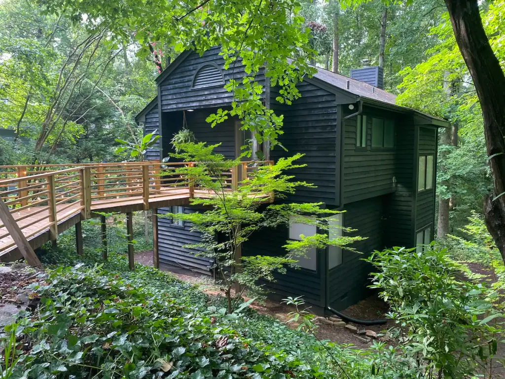 woodsy Raleigh airbnb